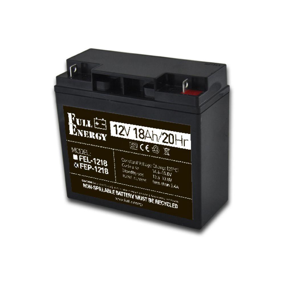 Акумулятор гелевий 12V- 18Ah Full Energy FEL-1218