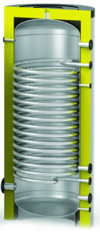 Теплоаккумулятор Termo-Max 800 л + изоляция (чехол мин.вата 50 мм.) + змеевик. Бесплатная доставка!, фото 2