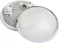 Настінно-стельовий світильник Lena Lighting CAMEA RCR 75W E27 з датчиком руху срібло