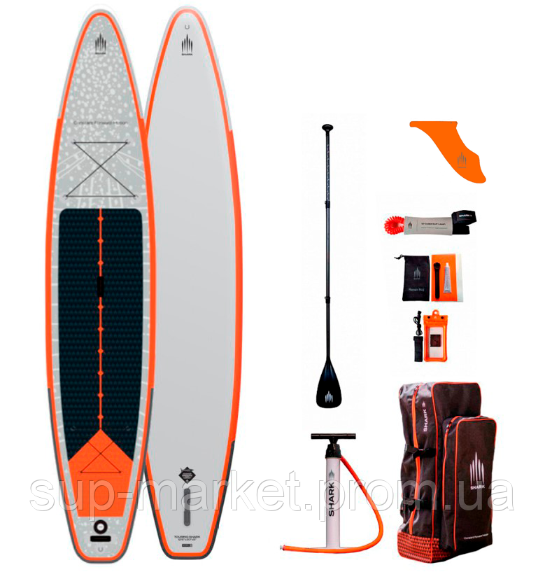 SUP доска Shark Touring X 12.6x34x6 - фото 1 - id-p1474800956