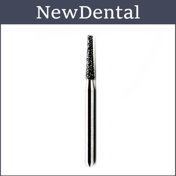 Cone burs with flat end