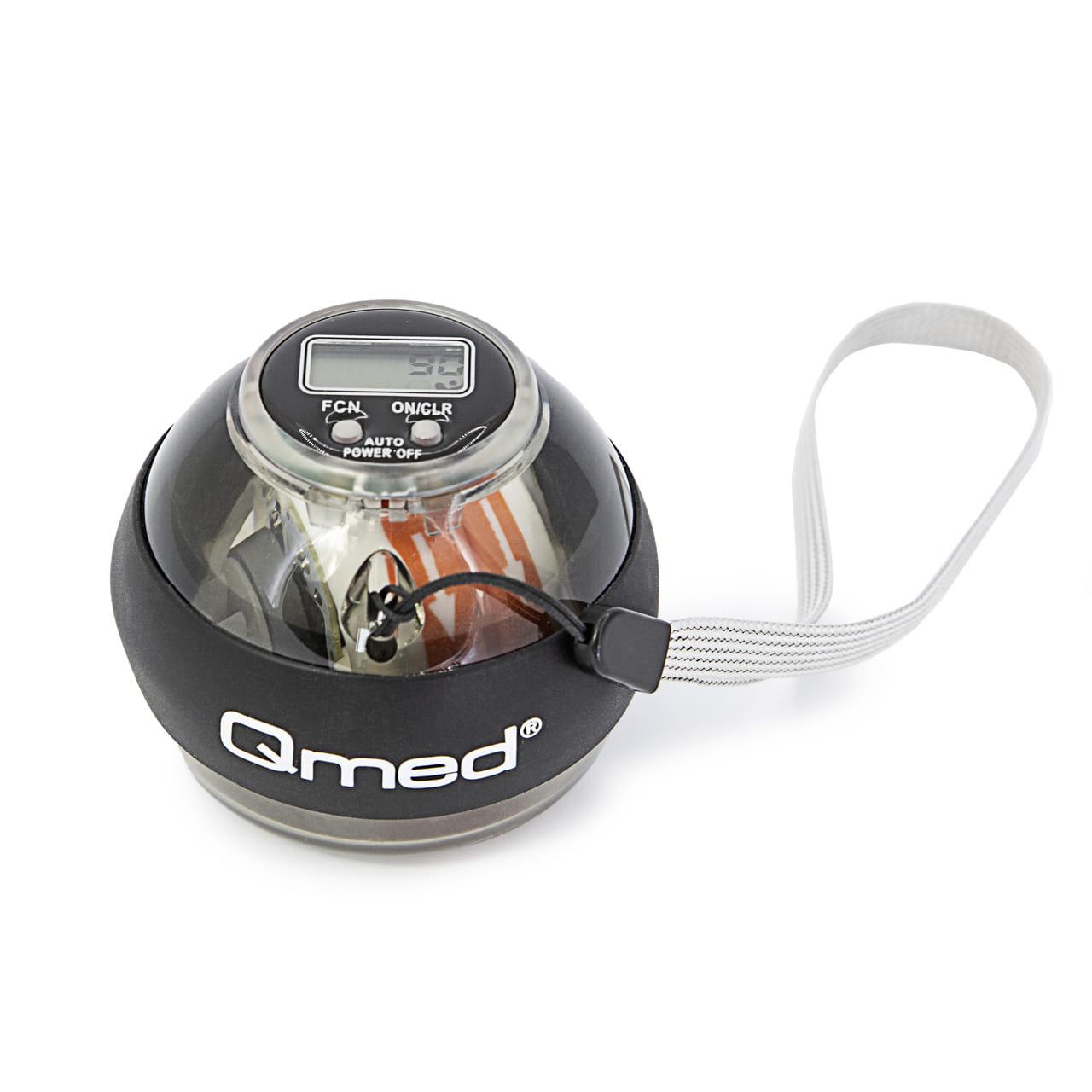 Гіроскопічний тренажер для кистей рук Qmed Force Ball, фото 1