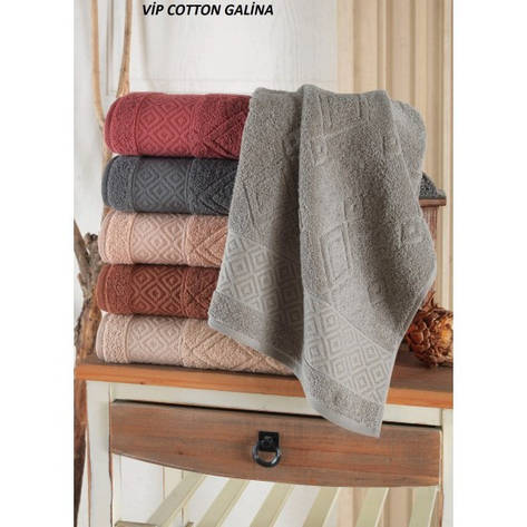 Махрові рушники Cestepe Vip cotton Galina Turkey, фото 1