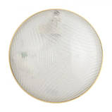 Настінно-стельовий світильник Lena Lighting CAMEA RCR 75W E27 з датчиком руху золото, фото 2