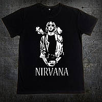 Футболка с принтом "Нирвана" Nirvana Курт Кобейн