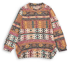 Светр дитячий для дівчинки GABBI Орнамент стиль на зріст 104 (10387)