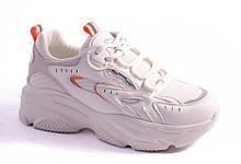 Кросівки жіночі білі All Shoes 1833-10
