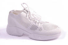 Кросівки жіночі білі All Shoes 8805