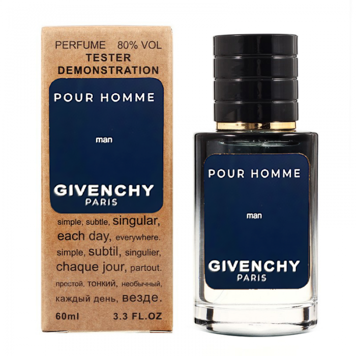 Givenchy Pour Homme TESTER , мужской, 60 мл