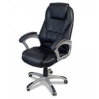 Кресло офисное VIP LIZBONA для персонала Компьютерное кресло для офиса руководителя дома Черное