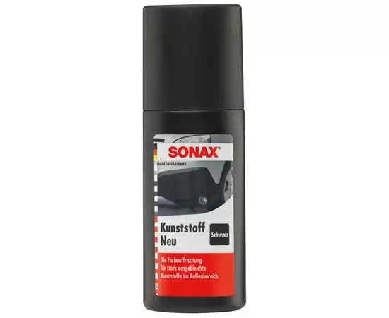 Чернитель пластику з аплікатором 100 мл SONAX Plastic New Black