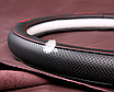 Чохол обплетення Cool на кермо для автомобіля Skoda натуральна шкіра, фото 3