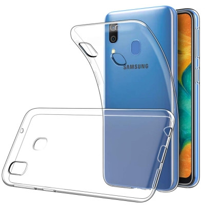 Прозорий Чохол Samsung Galaxy A30 A305 (ультратонкий силіконовий)