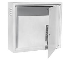 Антивандальний ящик із сувальдним замком на петлях  БК-550*500*150