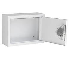 Антивандальний ящик із сувальдним замком на петлях БК-400*300*150