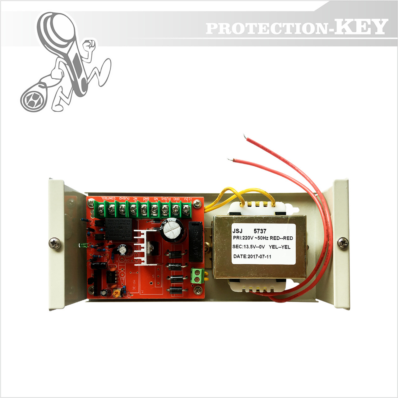 Блок живлення імпульсний  PK-S500 UPS 12V, 3A, фото 1