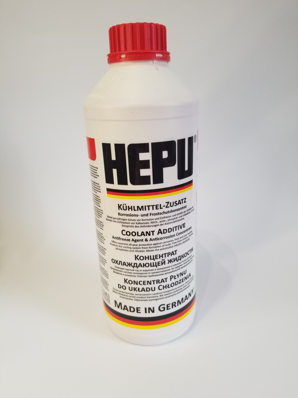 Антифриз HEPU G12 RED концентрат  1,5л  P999-G12, фото 1