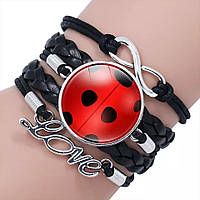 Браслет дитячий Сонечко, окружність браслета 15см, кожезам, цинковий сплав