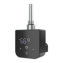 ТЕН 0,6 кВт з терморегулятором для рушникосушарки, радіатора OnlyHeat Onyx Black Pro (прихований монтаж)