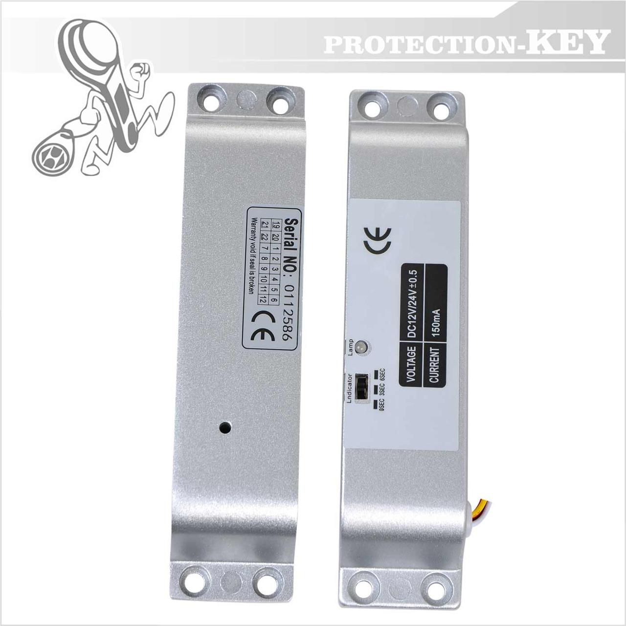 Електроригельний накладний замок ABLE 150ATL, фото 1