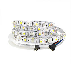 Світлодіодна LED стрічка гнучка 12V PROlum™ IP20 5050\60 Series "SG", RGB+W