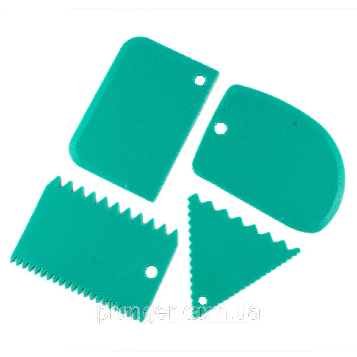 Набір шпателів кондитерських (в наборі 4 шт), фото 1