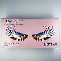 Перчатка нитрил розовая CARE XS 50пар (10 уп/ящ)