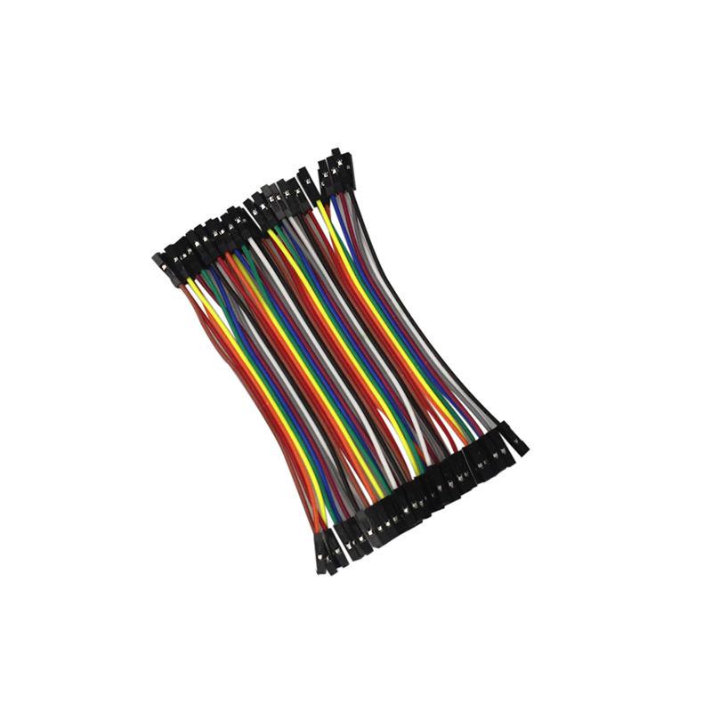 Дріт для Arduino, мама-мама, 40жил шлейф 10 см, перемички