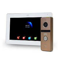 Комплект відеодомофона ATIS AD-770FHD White + AT-400HD Gold