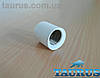 Білий декоративний ексцентрик муфта ThermoPulse D30/6 White для зміщення різьби 1/2" внутр. до 6 мм; н/ж сталь, фото 3