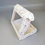 Коробка для пряника, 192*148*40 мм, з вікном, "Пташки", фото 2