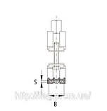 Монтажний хомут для труб М8 3/8" (15-19мм) Erico, фото 2