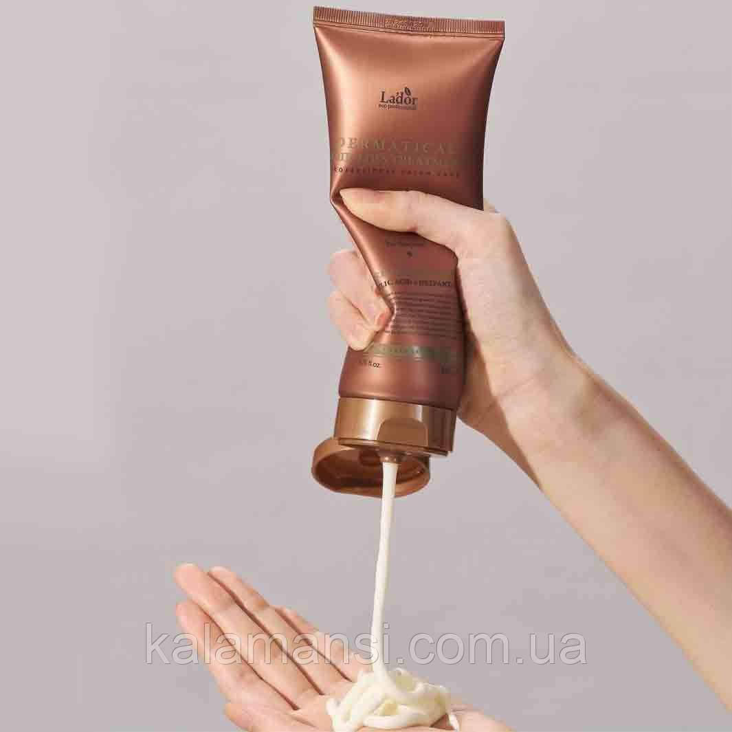 Зміцнююча маска для тонкого волосся Lador Dermatical Hair-Loss Treatment For Thin Hair 200 ml