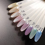 Гель-лак GeliX CRYSTAL CAT EYE - №4. Кольорова кришталева кішка, фото 4