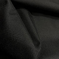 Наметова тканина Оксфорд 600D PU (240gsm) Чорний