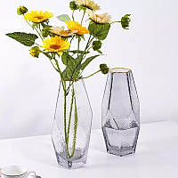 Стеклянная ваза Кристал 28,5 см прозрачный O8030-185