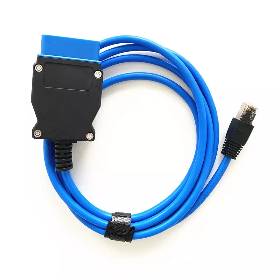 BMW ENET obd2 діагностичний кабель для автомобілів BMW (синій)
