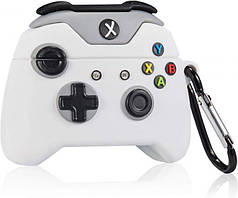 Чохол для навушників Apple AirPods 3 Alitek Геймпад, Джойстик White + карабін