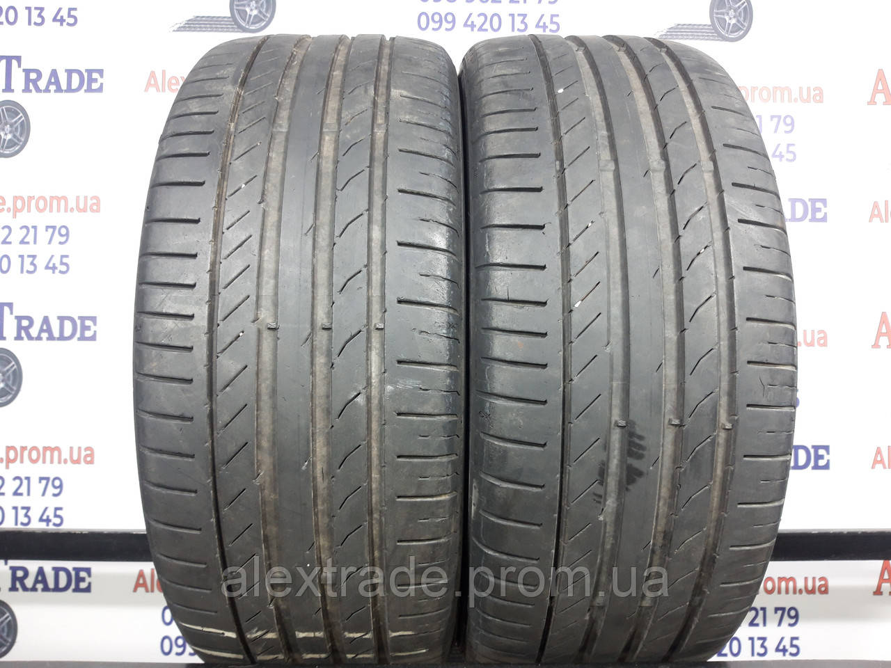 225/45 r17 Continental ContiSportContact 5 літні шини БУ пара
