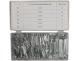 Набір прямих шплінтів 1000 шт Yato YT-06885