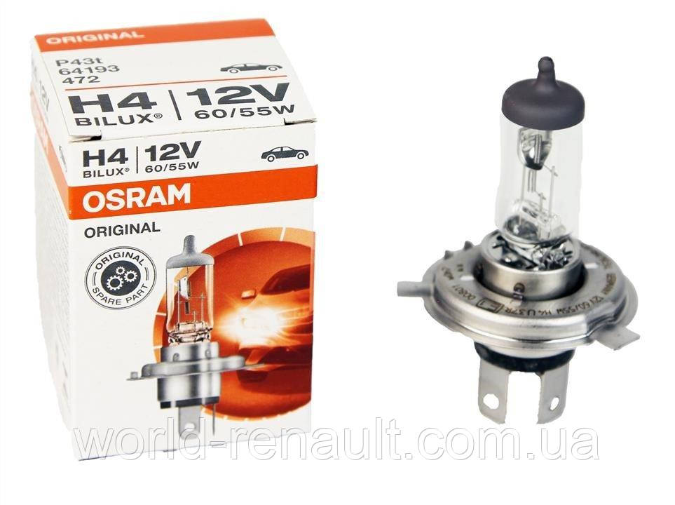 OSRAM (Germany) 64193 - Автолампа H4 60/55W (ближний / дальний свет)