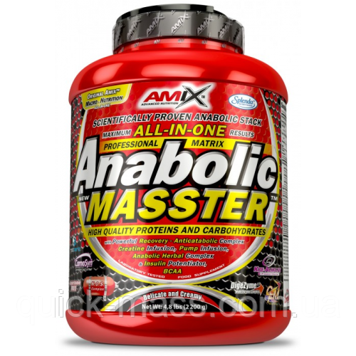 Гейнер Amix Anabolic Masster 2200g, фото 1