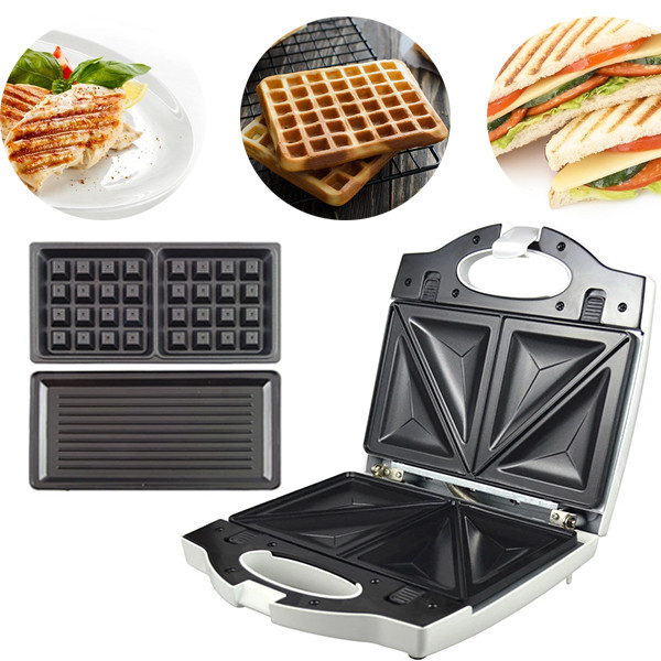 Сендвічниця 3 в 1 AURORA AU-326 750 Вт, фото 1