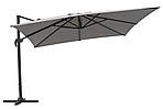 Парасоля садовий сірий Siena 3x4 м Garden Point, фото 6