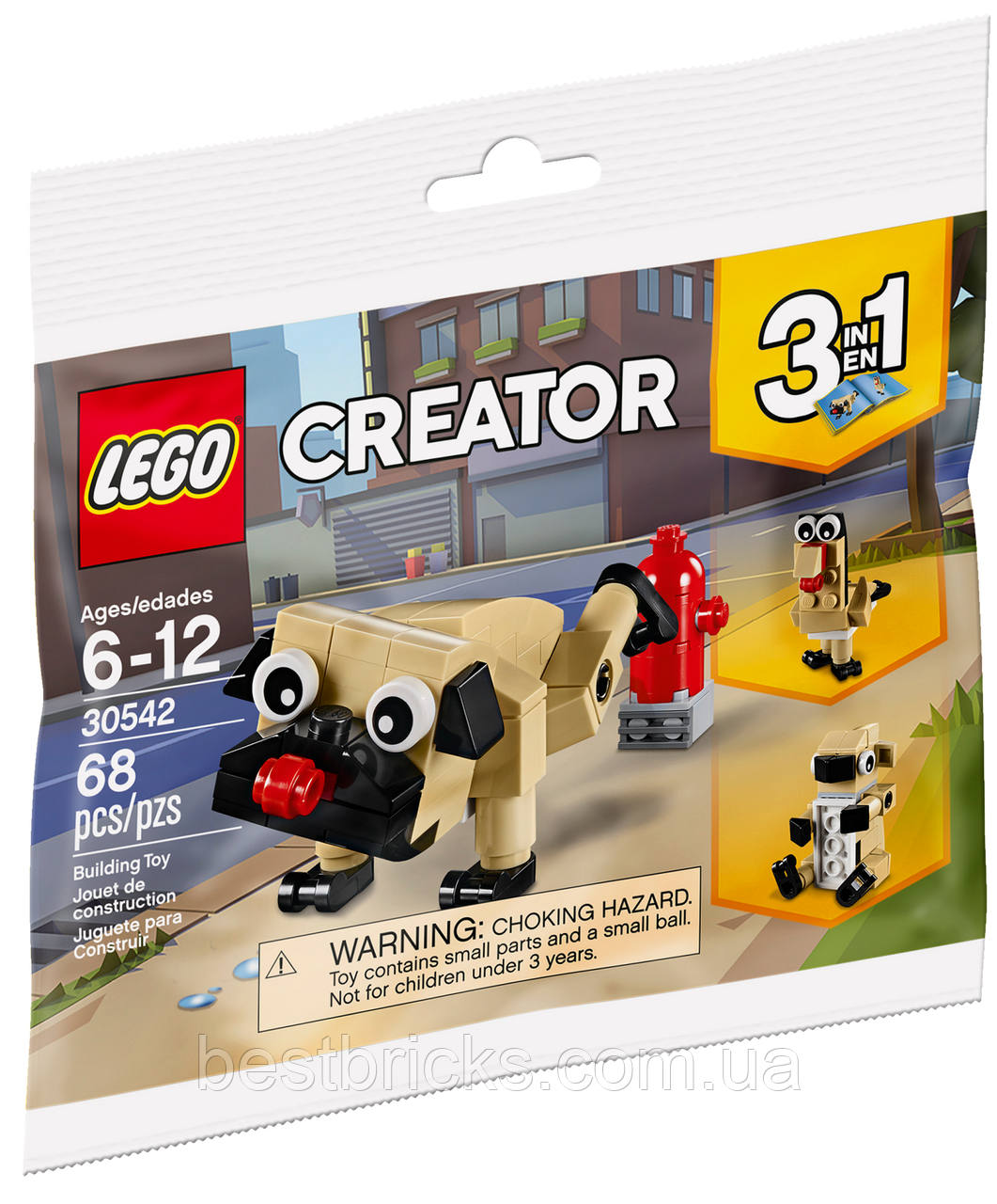 Lego Creator Милий мопс 30542