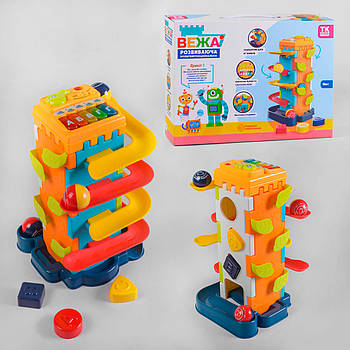 Піраміда сортер TK Group 38227 музична, 2 спуску, 5 режимів піаніно