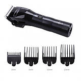 Машинка для стриження акумуляторна VGR V-011 10 Вт 4 насадки, фото 3