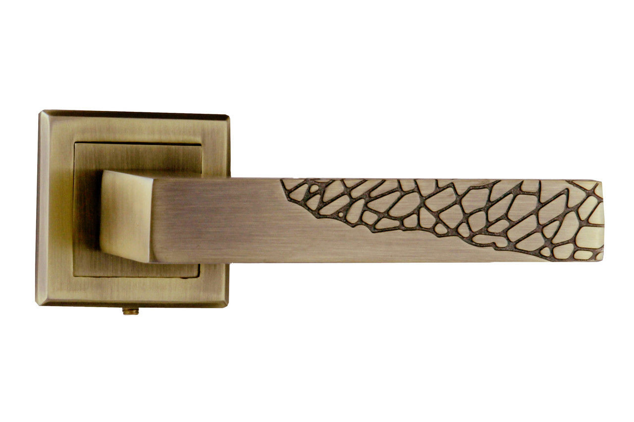 Ручки дверные раздельные Mongoosе Дюна античная бронза - фото 1 - id-p261380308