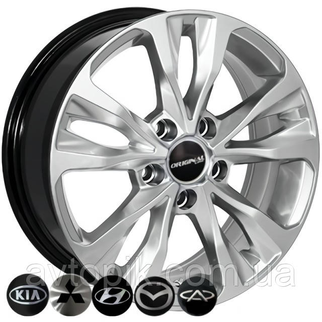 Литі диски ZW Chery (BK5212) R16 W6.5 PCD5x108 ET37 DIA65.1 (HS)