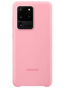 Оригінальний чохол Samsung Silicone Cover Pink для Galaxy S20 Ultra 5G SM-G988